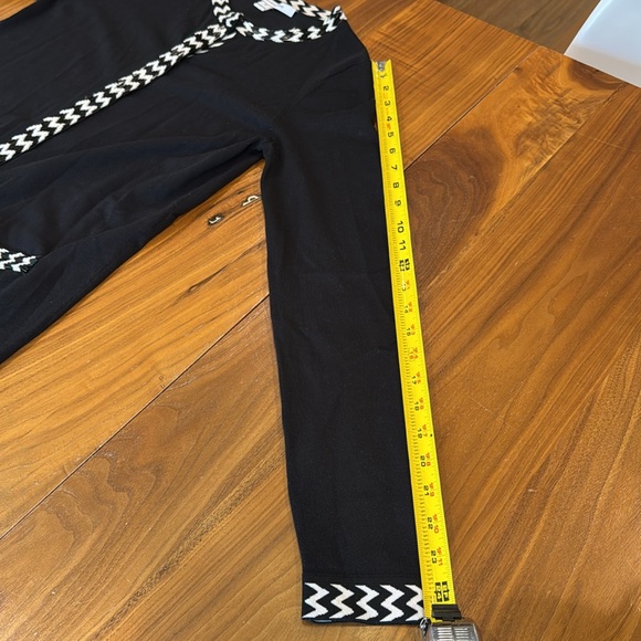 DVF/Diane Von Furstenberg Carmela Black and White Long Cardigan - Picture 15 of 16